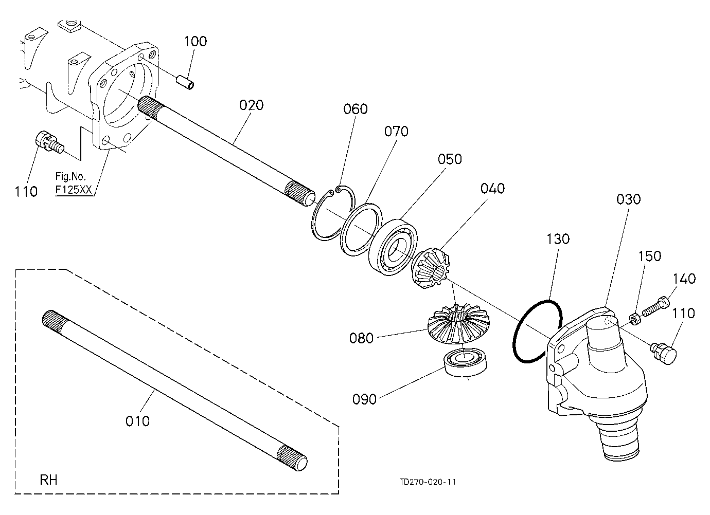 Differential Gear Shaft
