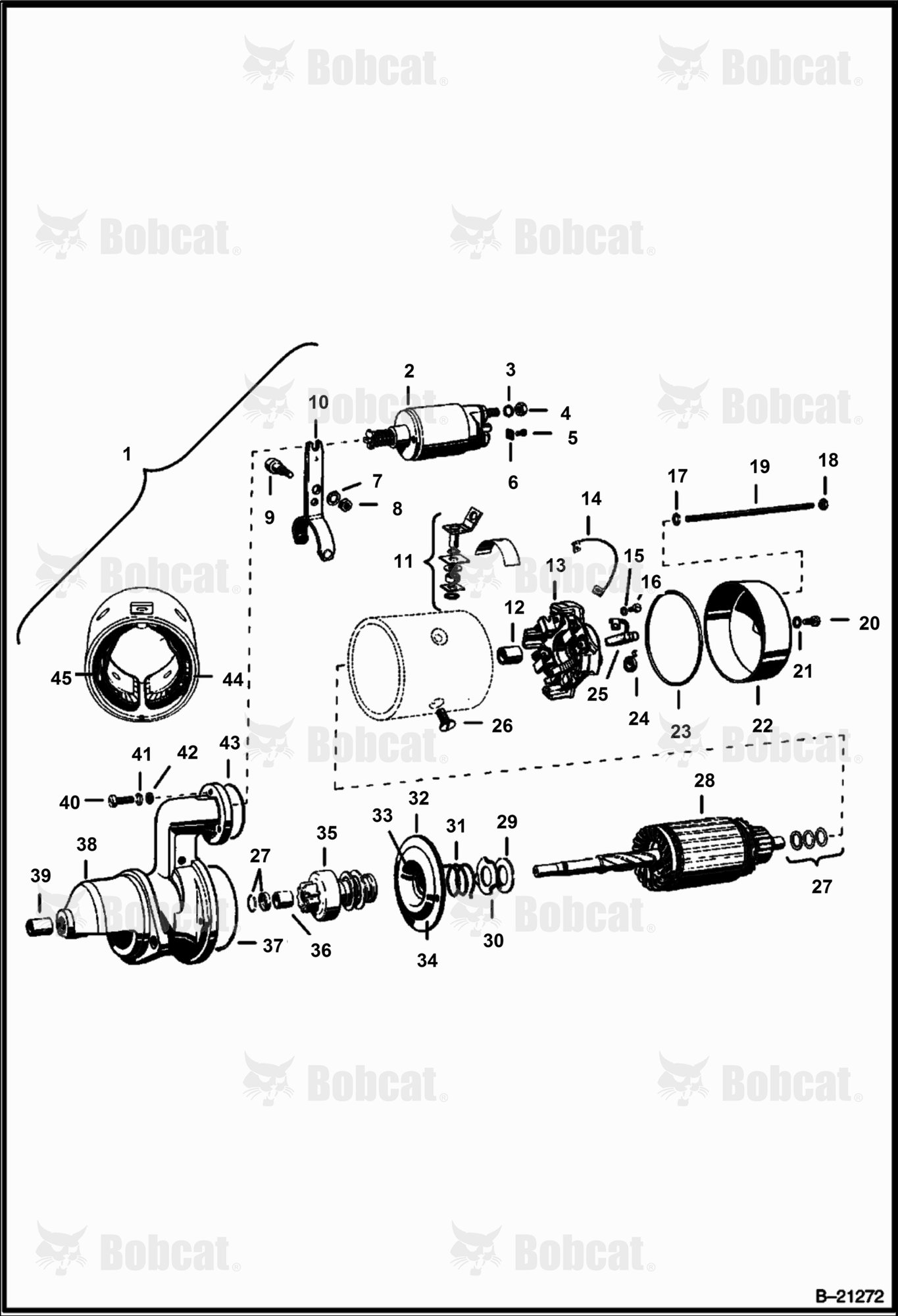 Starter (Bosch 0-001-358-047)