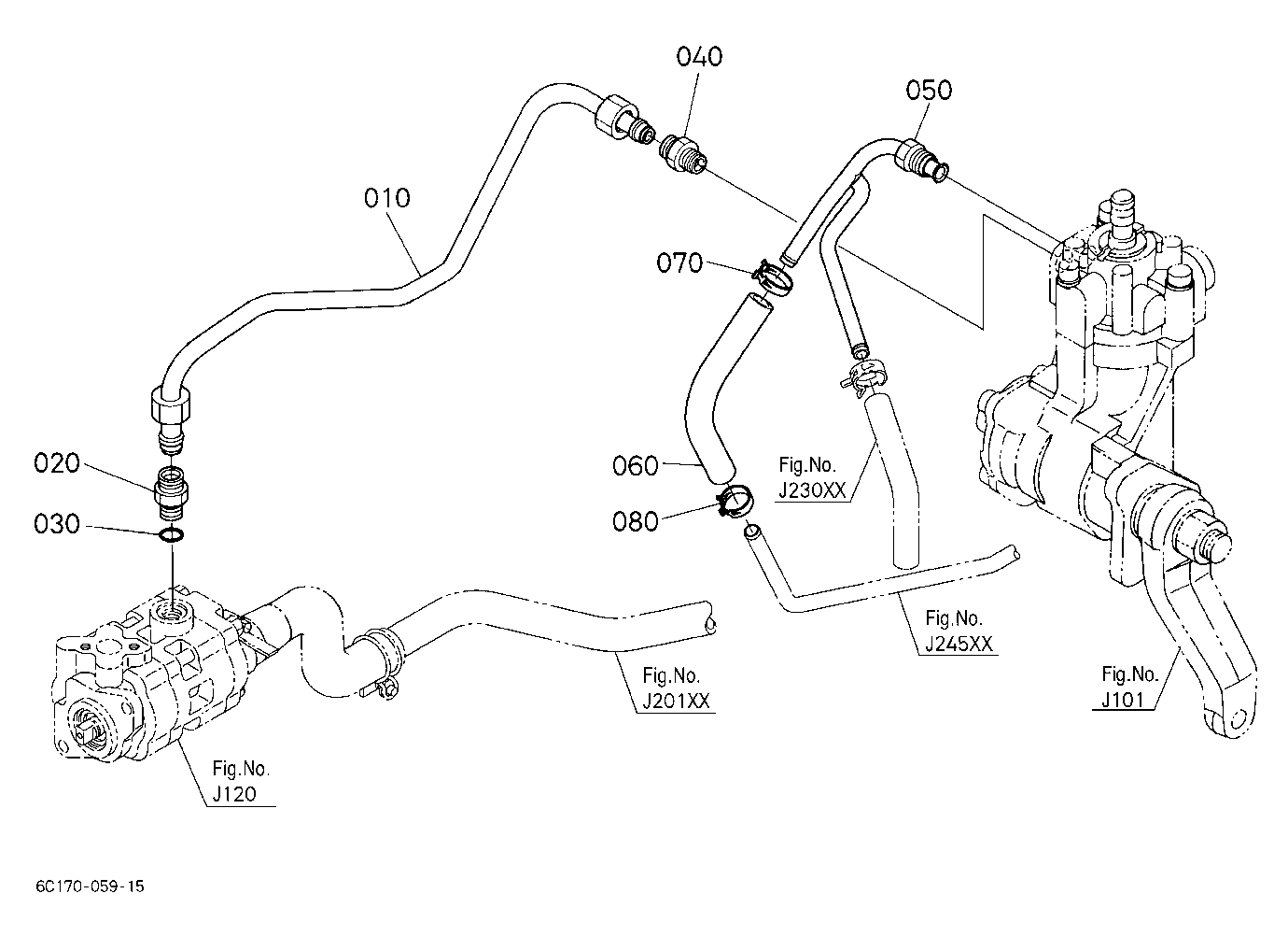Hydraulic Oil Line(Steering)