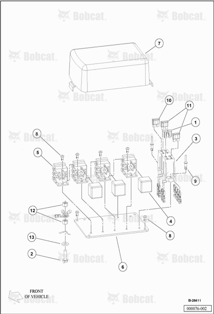 Electrical Component Box (DIESEL VEHICLE)