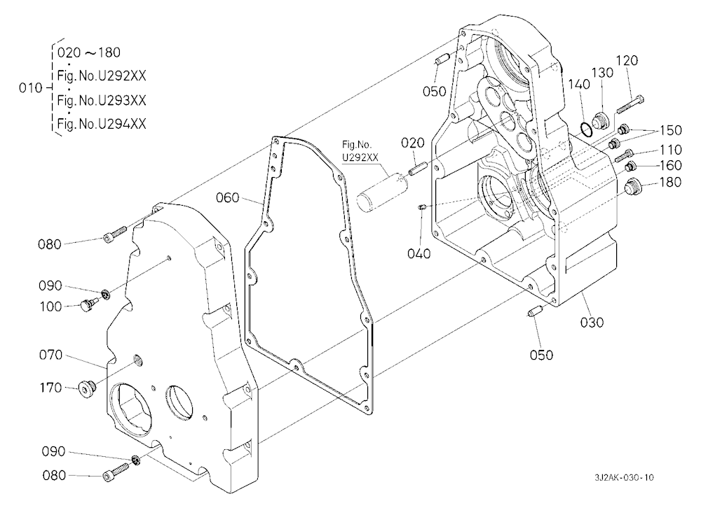 Front Pto Kit (21 Splines) (Case) (W/G No.M3964) [