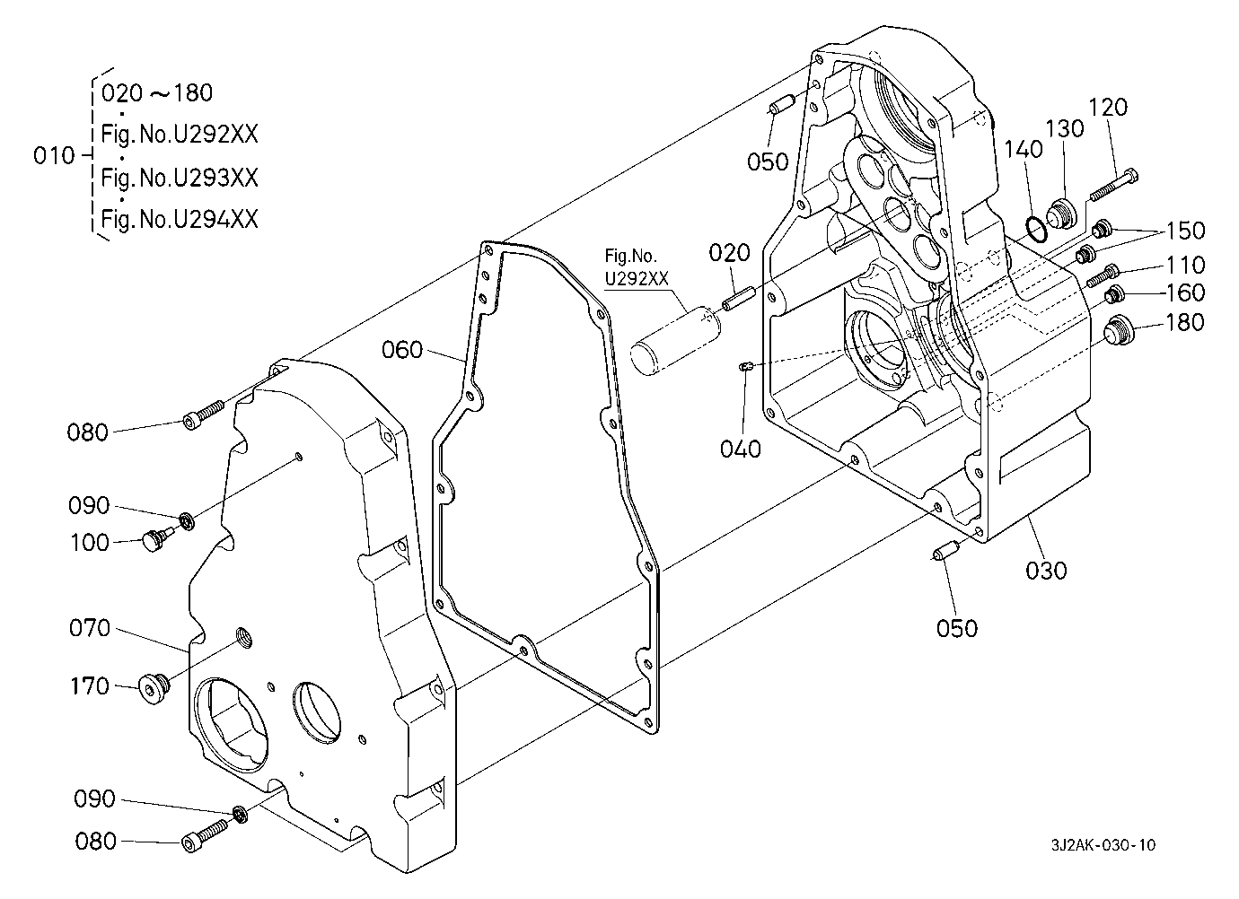 Front Pto Kit (21 Splines) (Case) (W/G No.M3964) [
