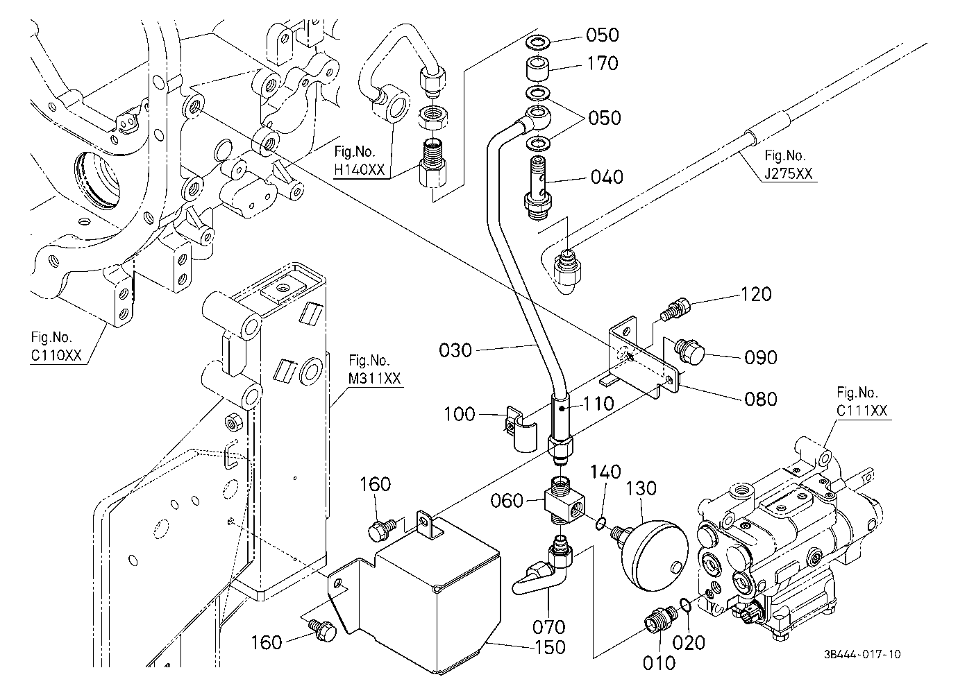 Hydraulic Oil Line (Shuttle/Pto)