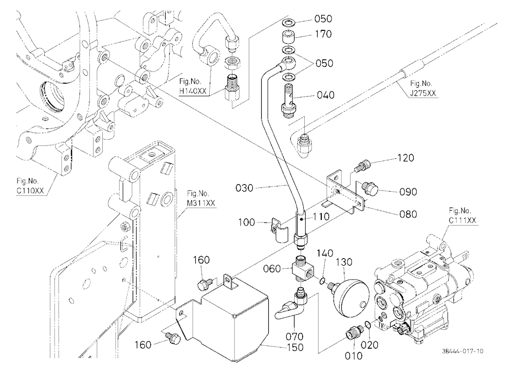 Hydraulic Oil Line (Shuttle/Pto)