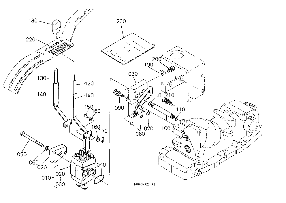 Remote Control Valve Levier 2 [Option]