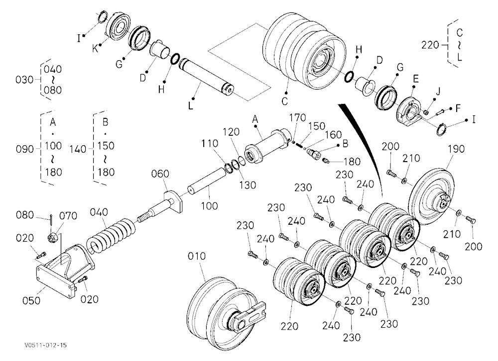 Idler/Track Roller