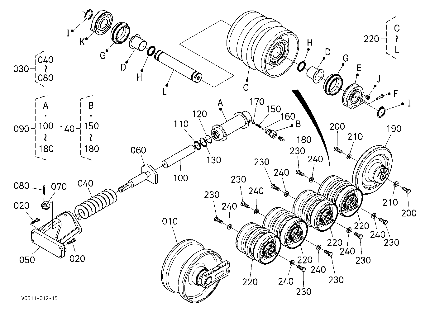 Idler/Track Roller