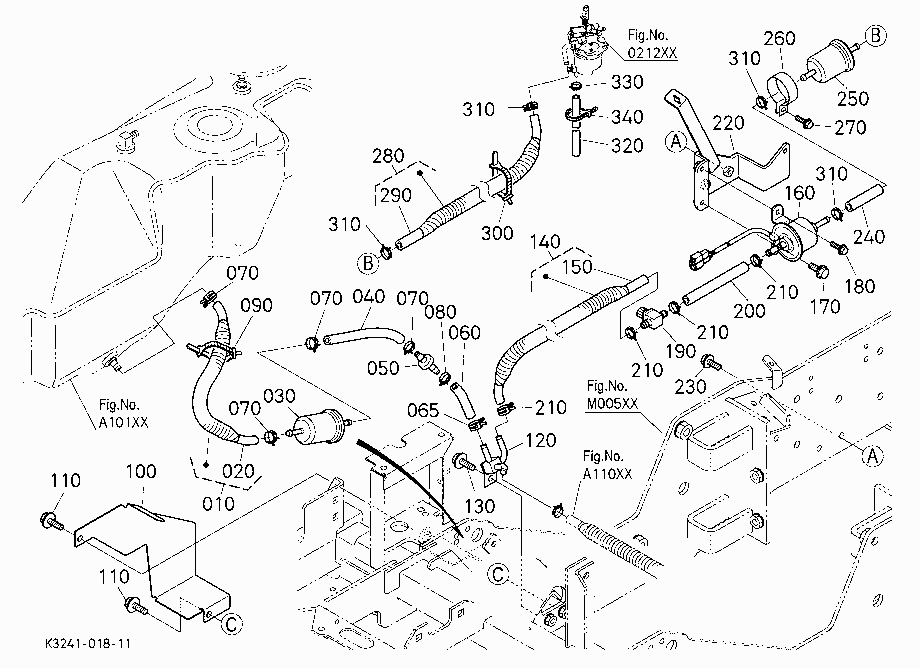 FUEL HOSE RH/FUEL PUMP