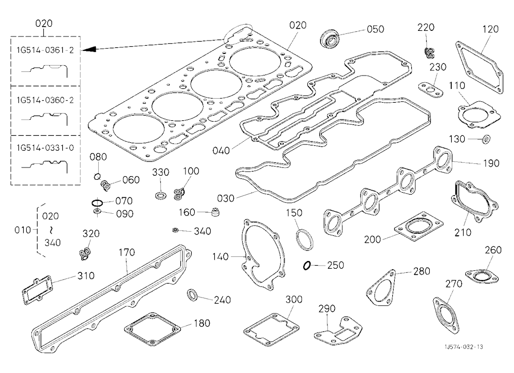 Upper Gasket Kit