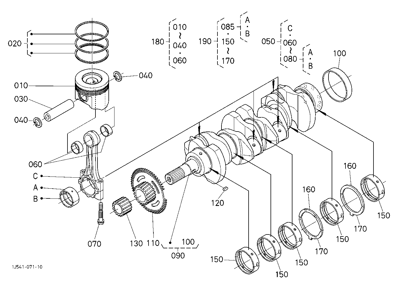 Piston And Crankshaft