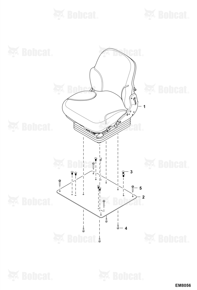 Operator Seat (Air Suspension) (Basic)