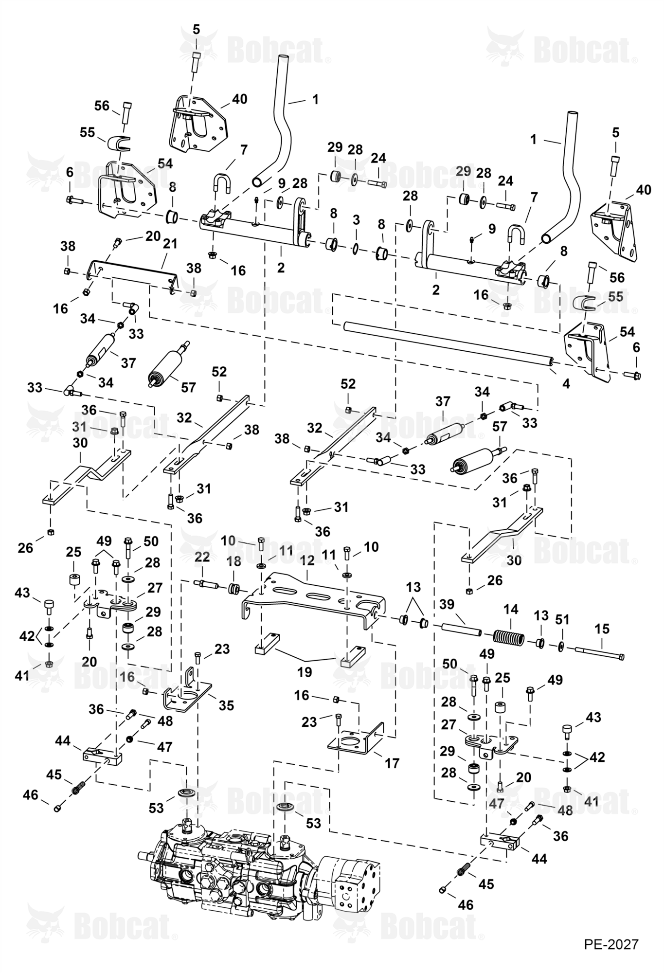 Hand Controls  524614758 & Below, 524711991 & Below