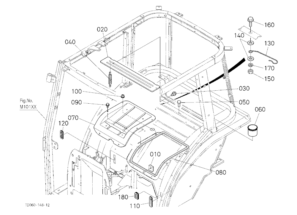 Floor Seat Cover [Cab Type]