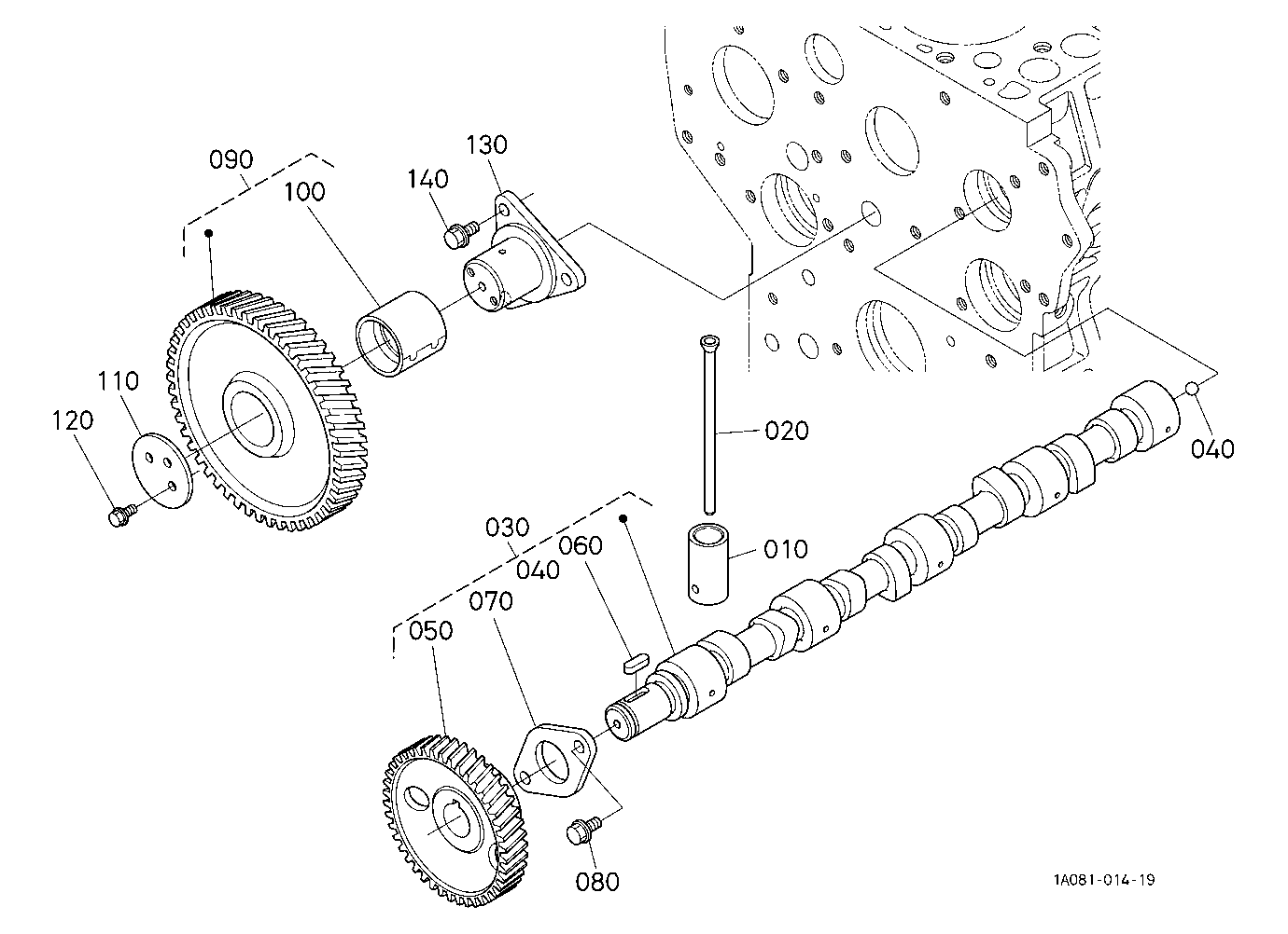 Camshaft And Idle Gear Shaft