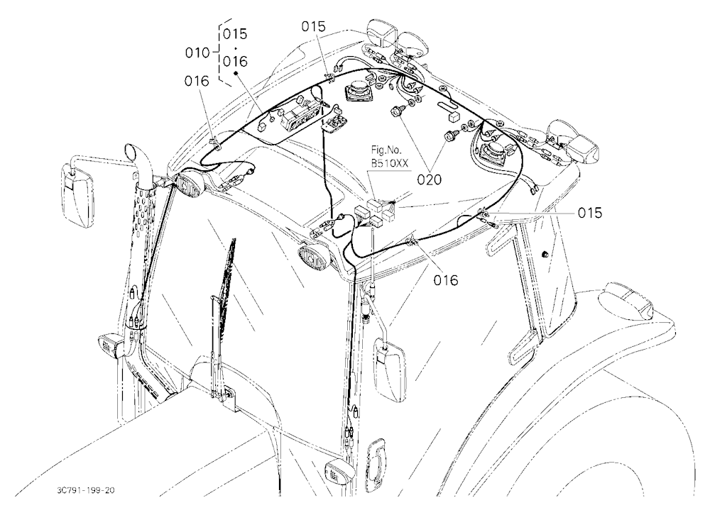 Electrical Wiring (Cab) [A] [Old]