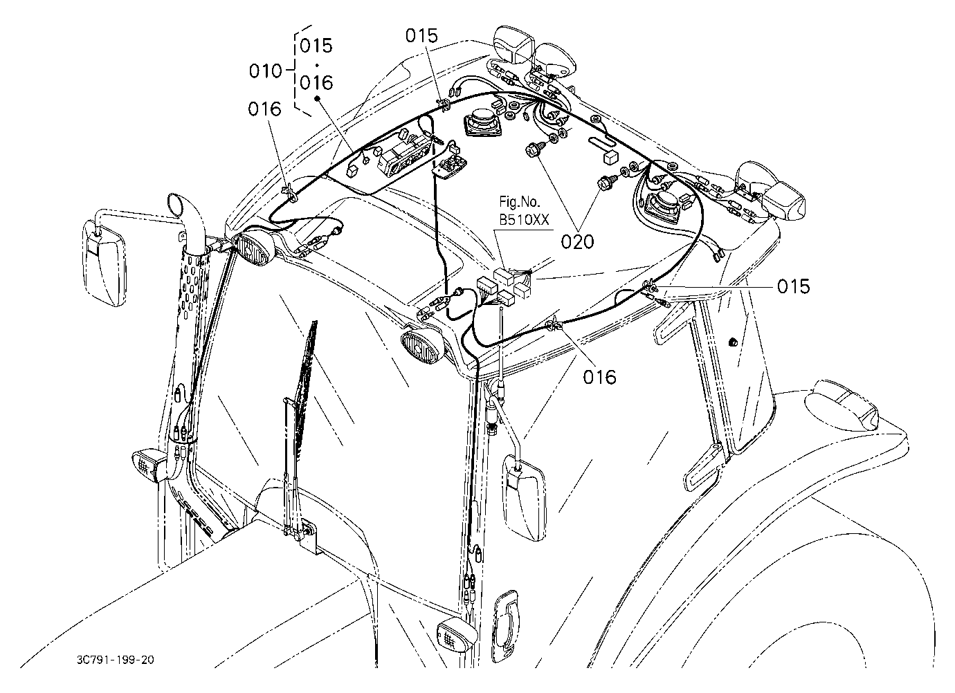 Electrical Wiring (Cab) [A] [Old]