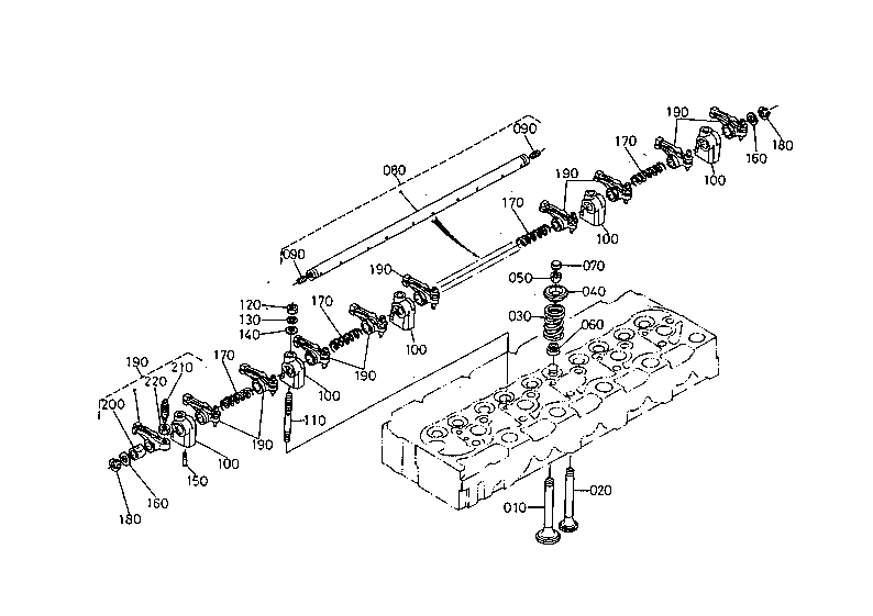 Valve And Rocker Arm