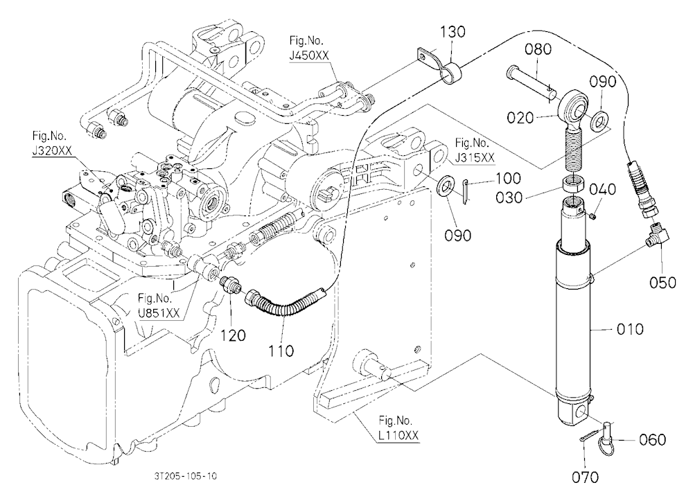 Assist Cylinder Kit Lh [Option]