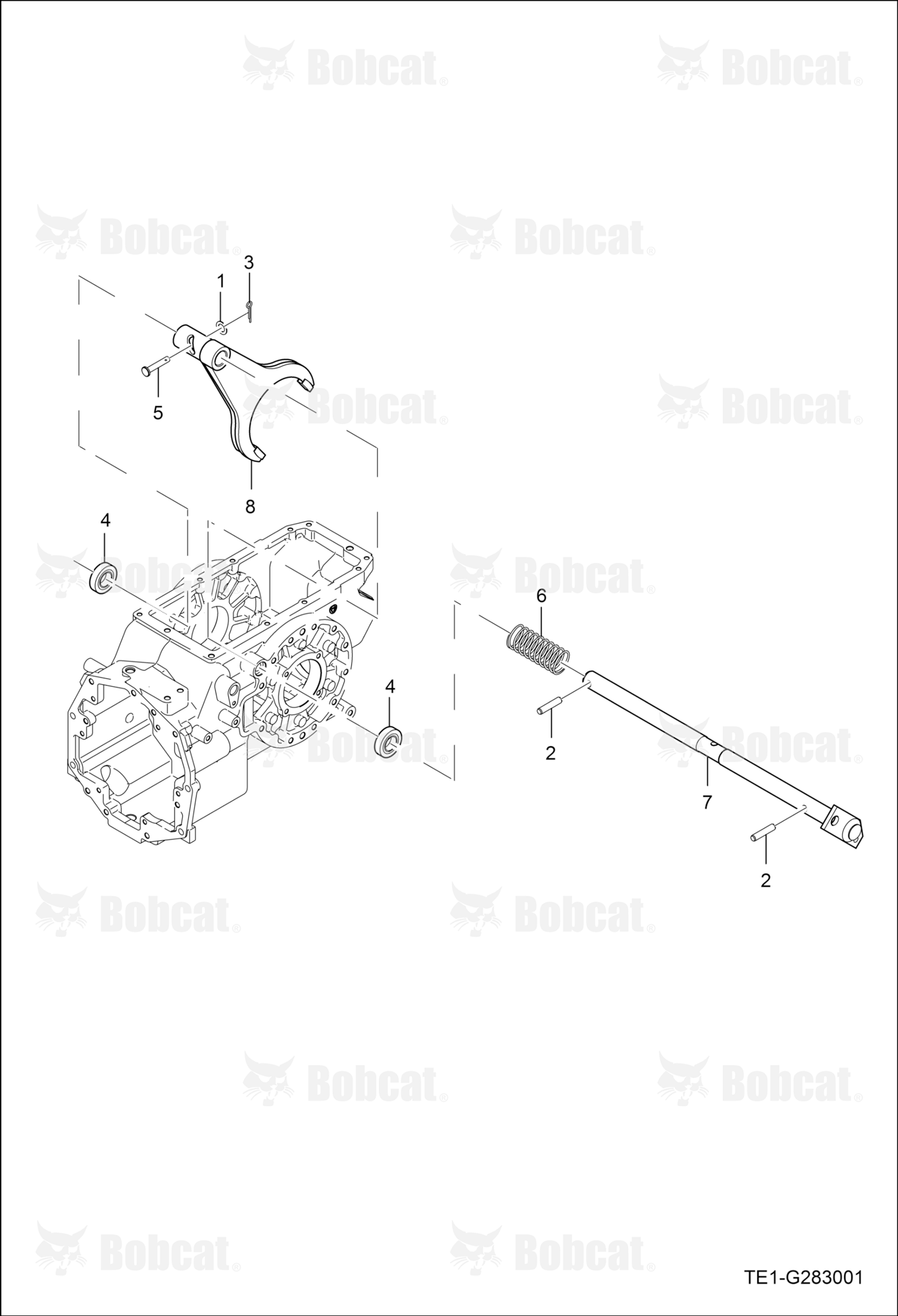 Rear Differential Lock Group