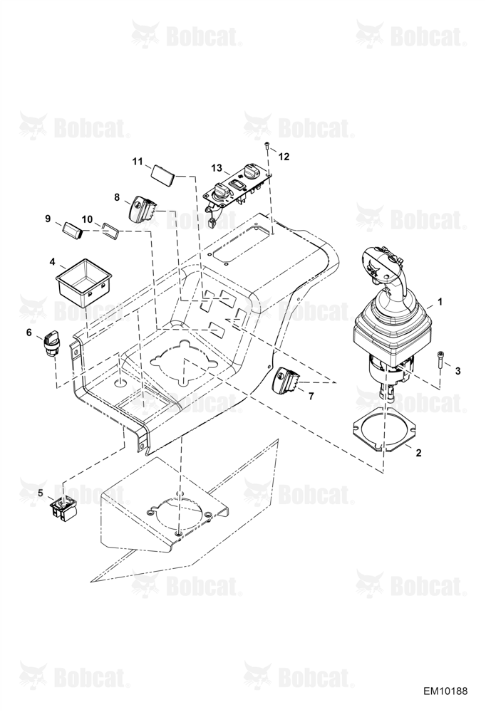 Operator Controls (Joystick & RH Console)  B3KS11001 - B3KS13999