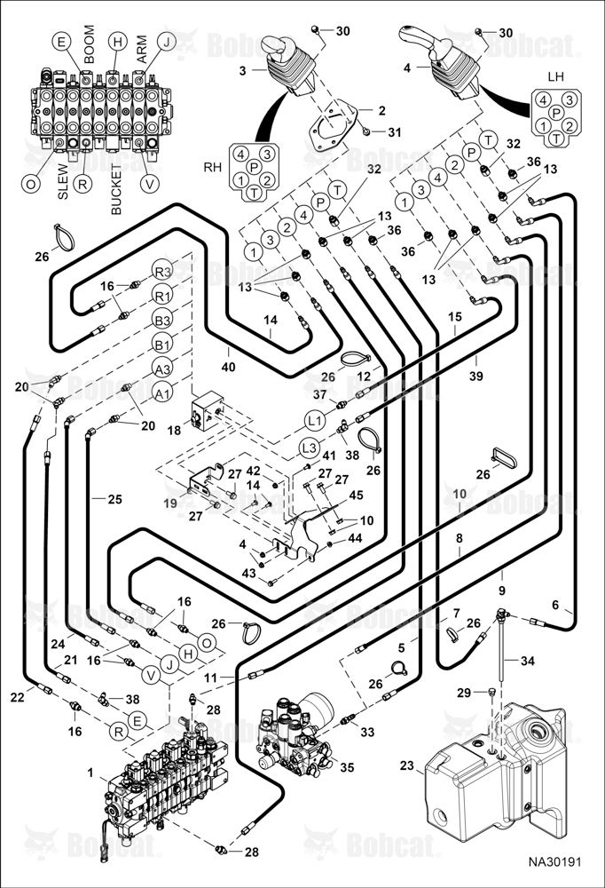 Hydraulic Circuitry (Pilot)(JPS)
