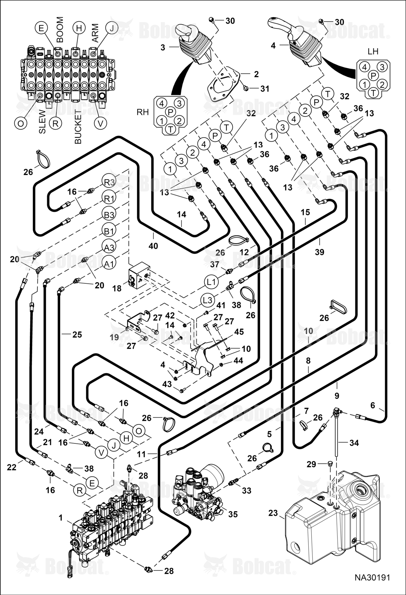 Hydraulic Circuitry (Pilot)(JPS)