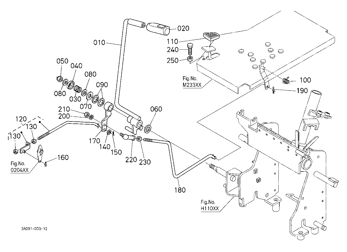 Hand Accelerator Lever