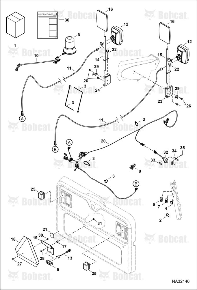 Road Kit (Manual) B4J712804 & Above