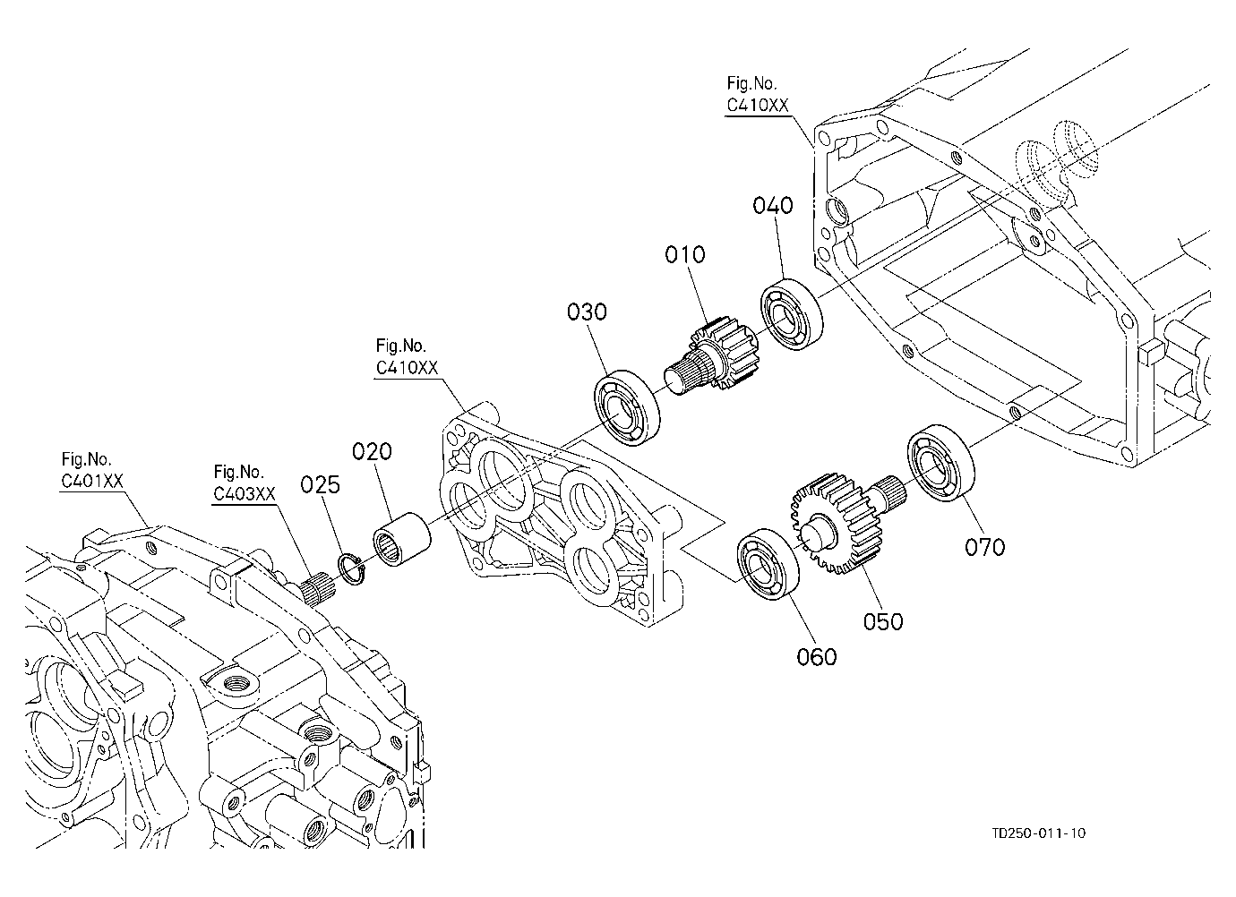 Pto Countershaft
