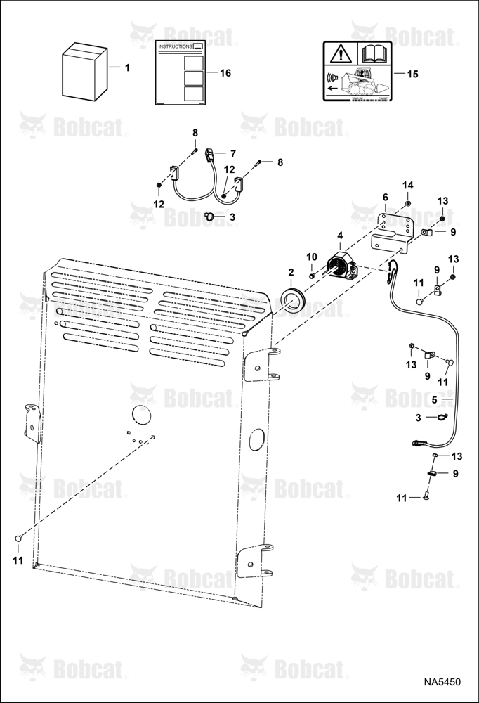 BACK-UP Alarm A3W613690 & Above, A3W713380 & Above