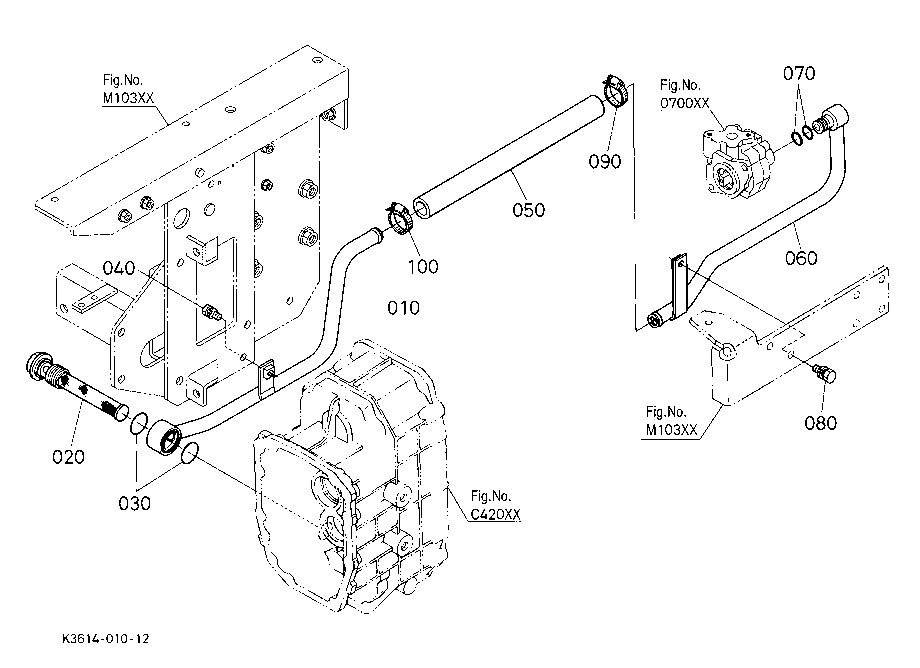 Hydraulic Oil Line (Inlet)