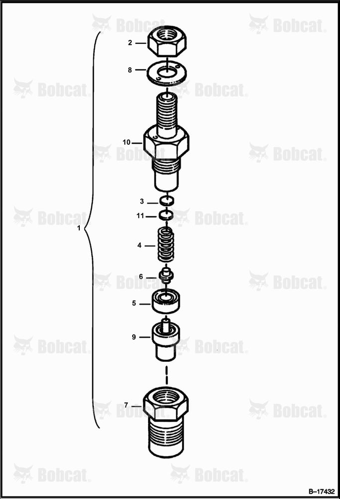 Nozzle Holder  522211001 & Above, 522111001 & Above