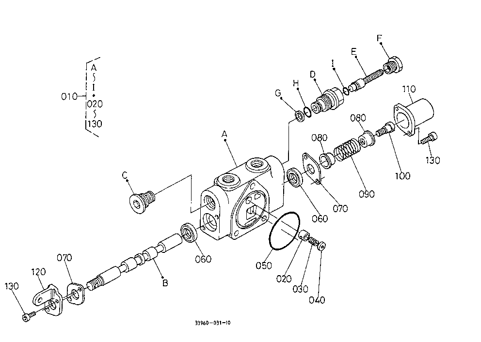 Auxiliary Control Valve [Component Parts]