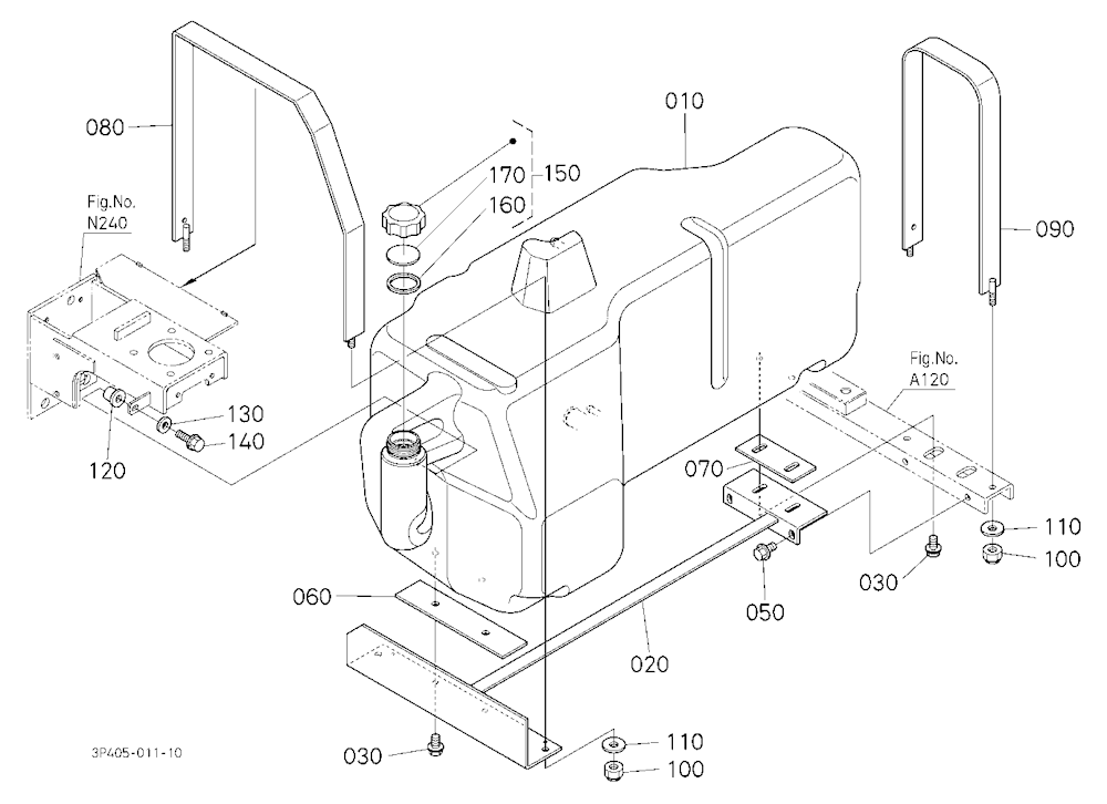 Fuel Tank Lh
