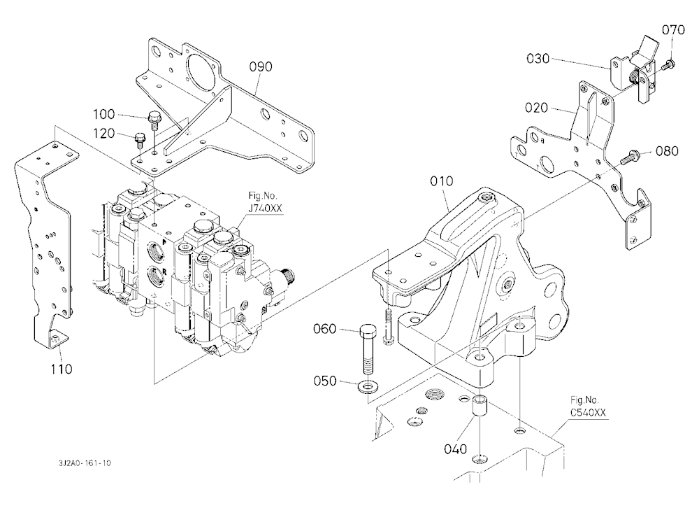 Top Link Bracket/Coupler Bracket
