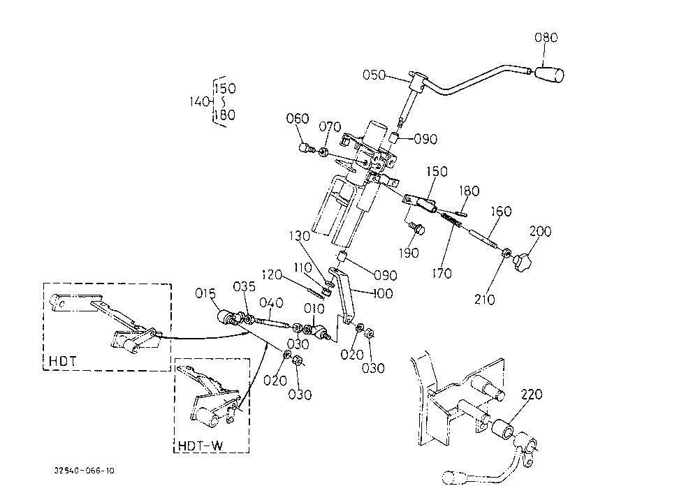 Shuttle Shift Lever (Hdt/Hdt-W)
