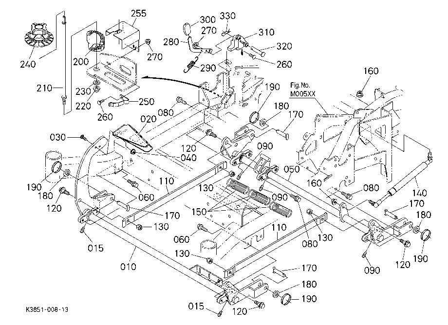 Mower Lift Arm