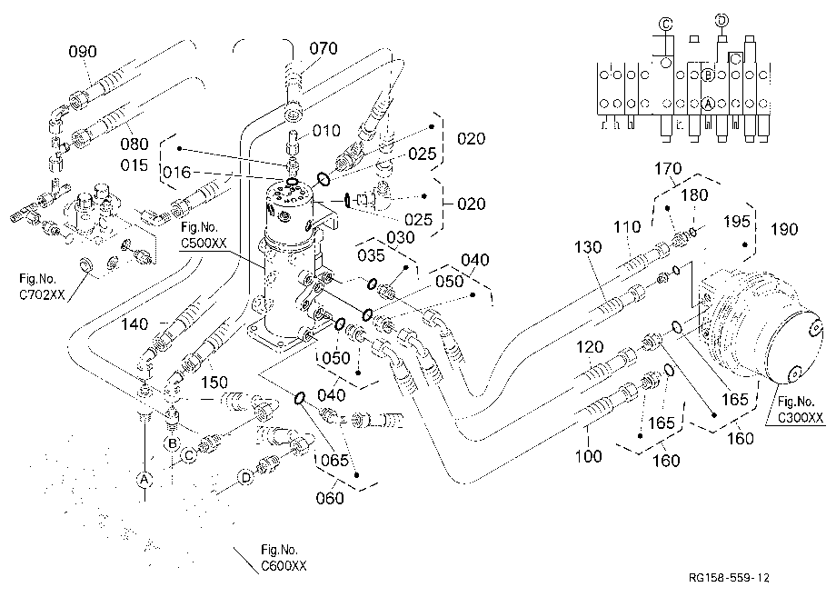 Oil Piping (Travel Lh)