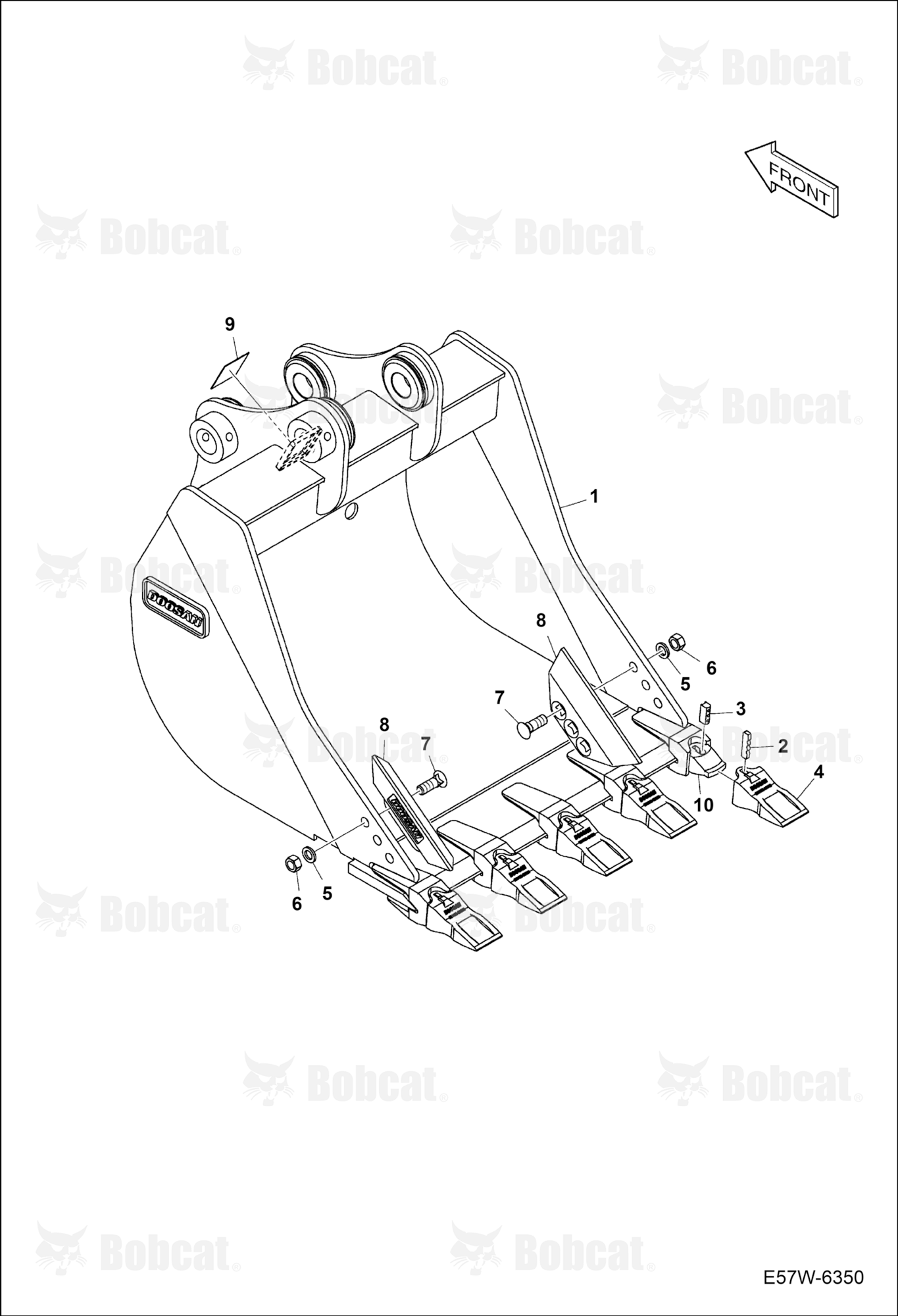 Bucket (0,18 m cubic) (G Class)