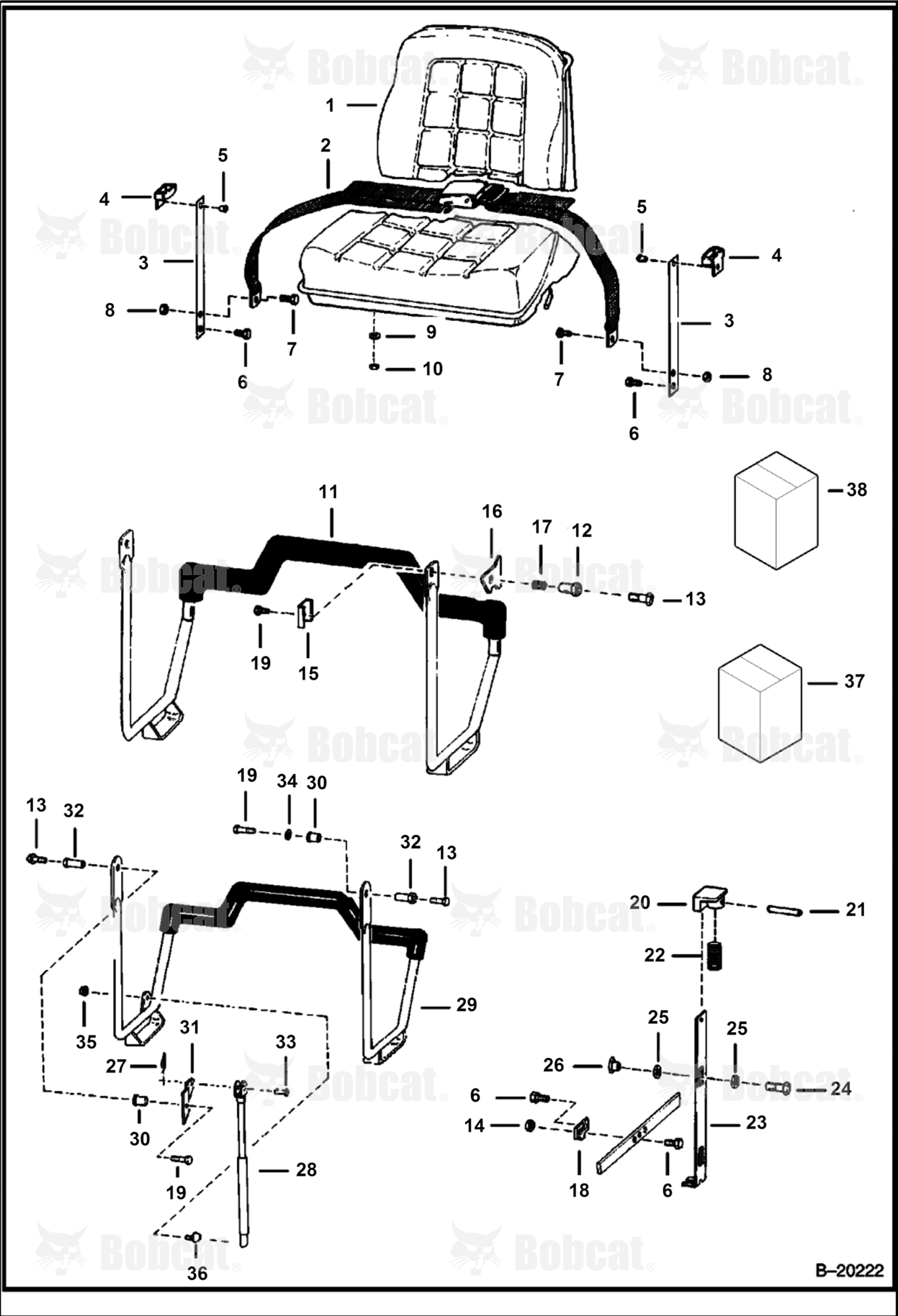 Seat & Seat Bar