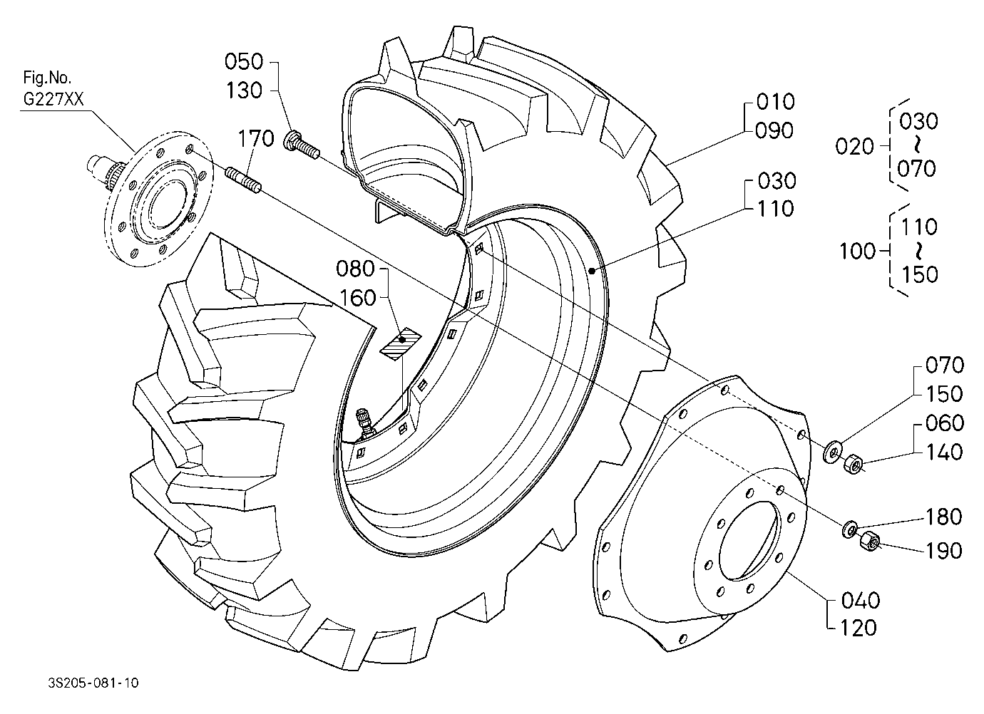 Front Wheel (13.6R24R1) [A]