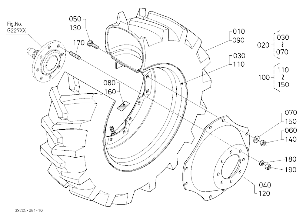 Front Wheel (13.6R24R1) [A]