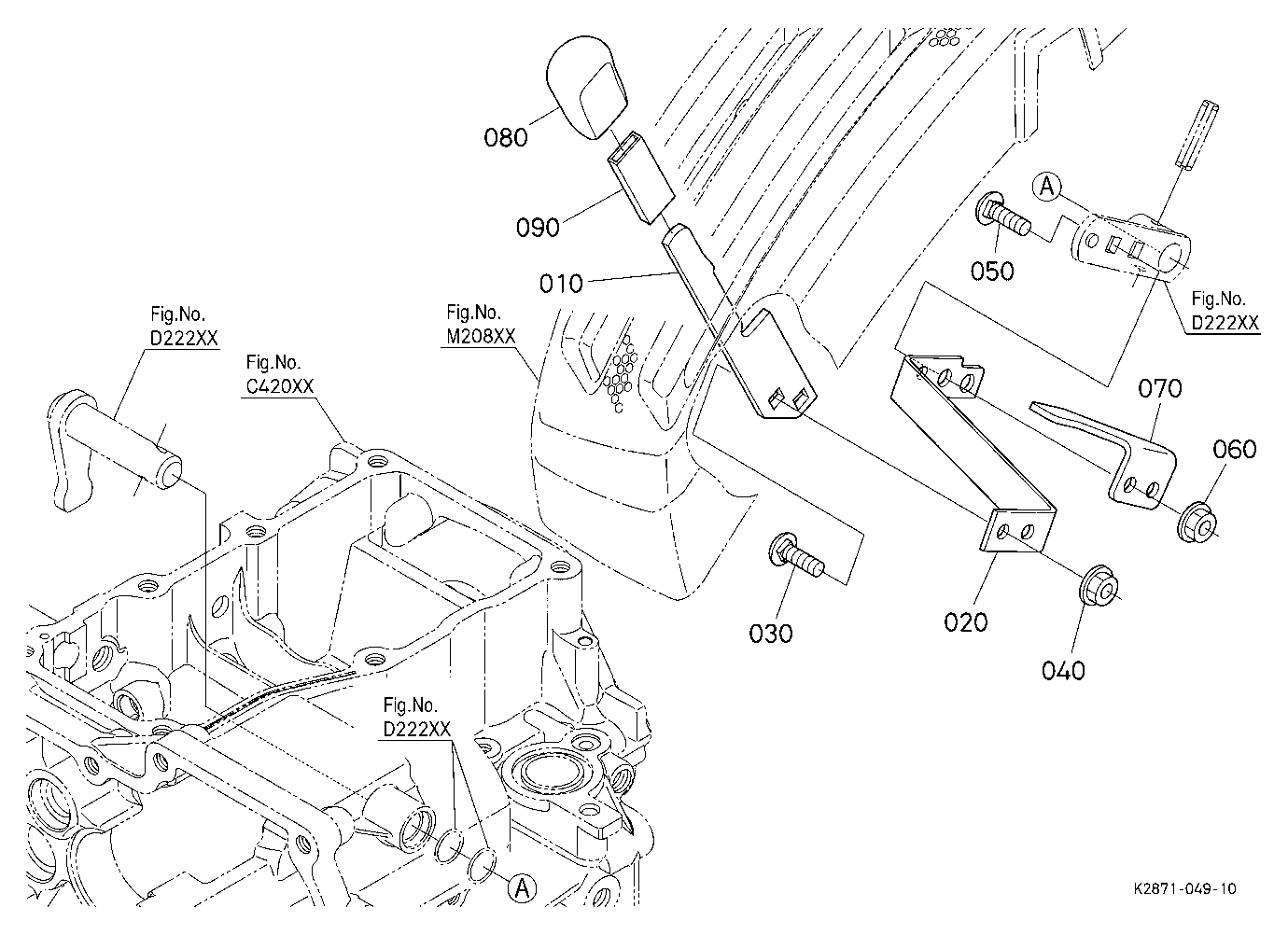 Pto Select Lever