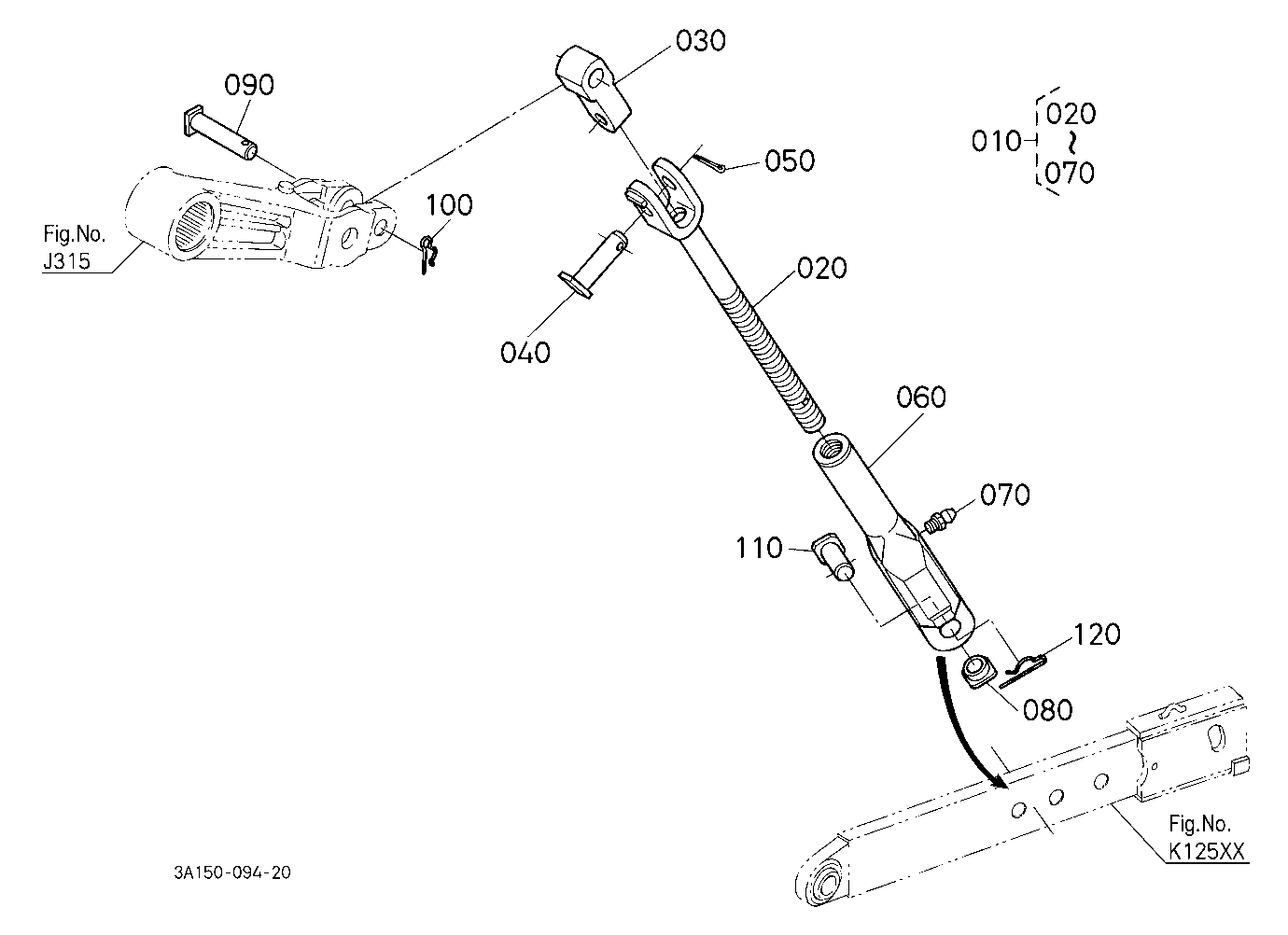 Lift Rod Lh