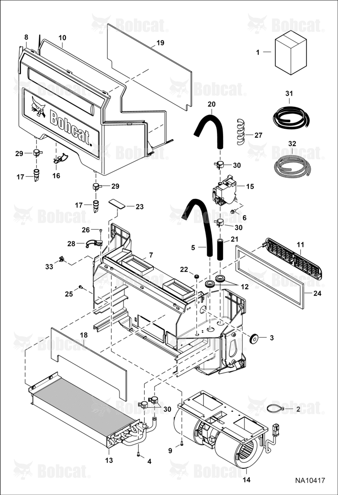 Heater & A/C (Heater Assembly)