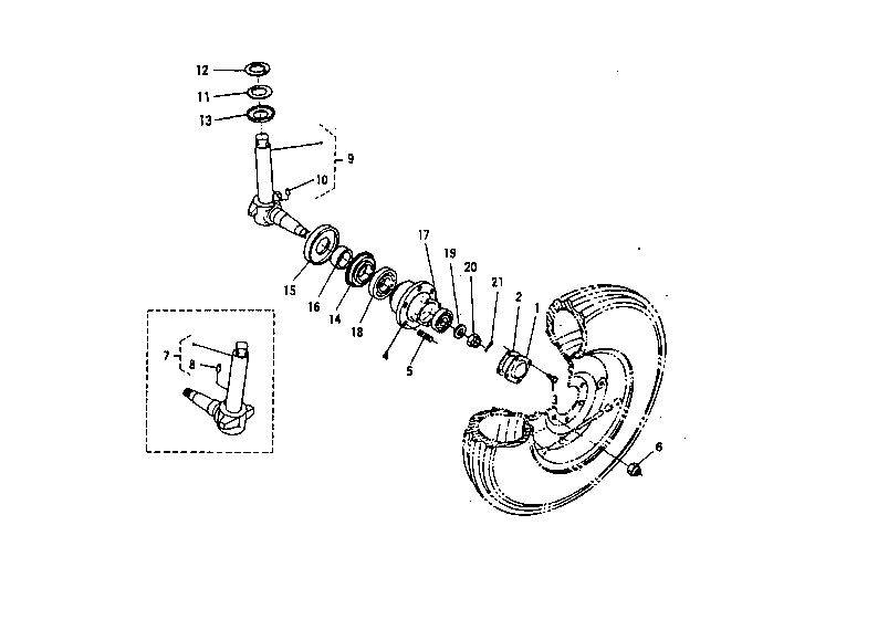 Front Wheel Hub