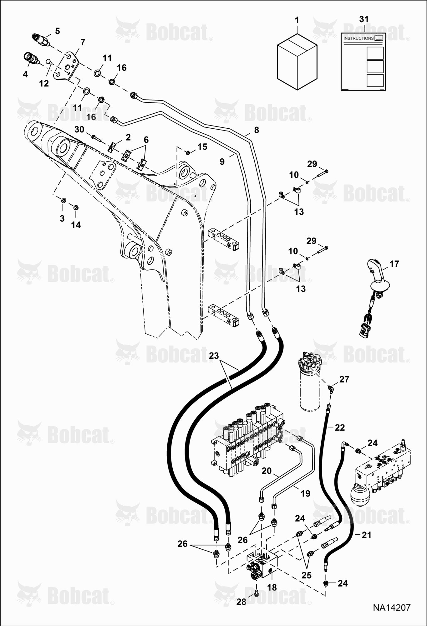 Hydraulic Auxiliary Kit (Second)
