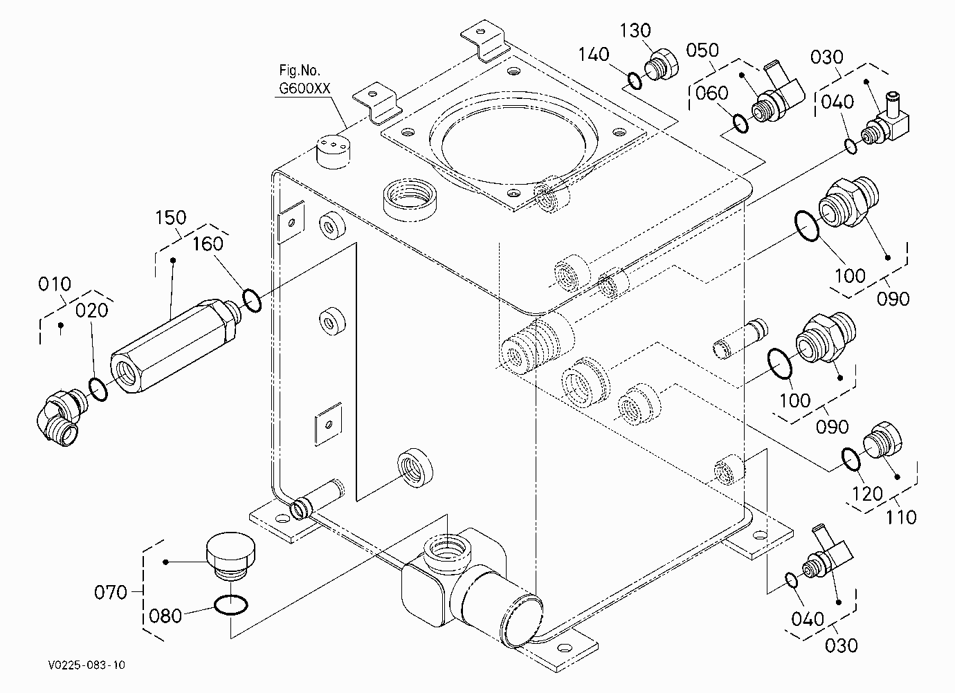 OIL TANK (JOINT) [MANUAL HITCH]
