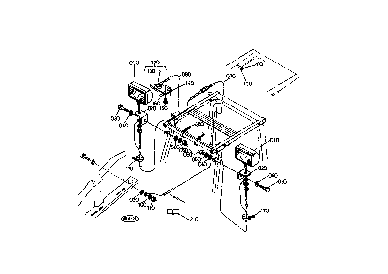 Front Working Light [Option]