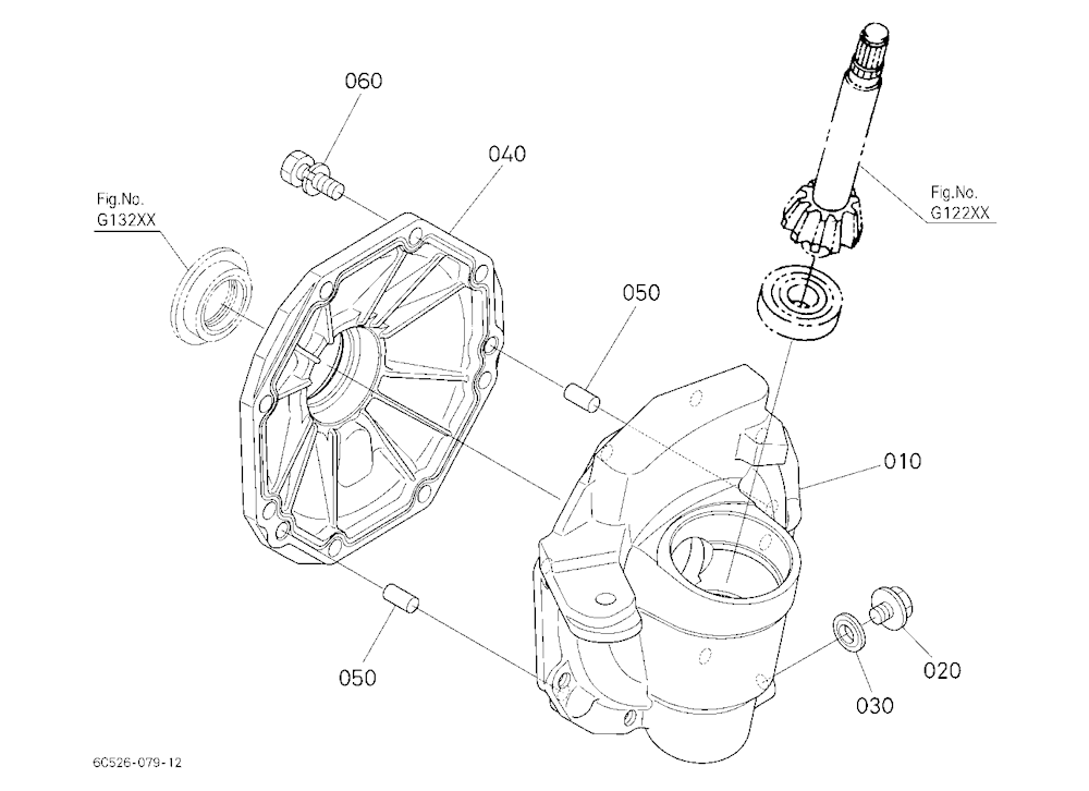 Axle Case Rh